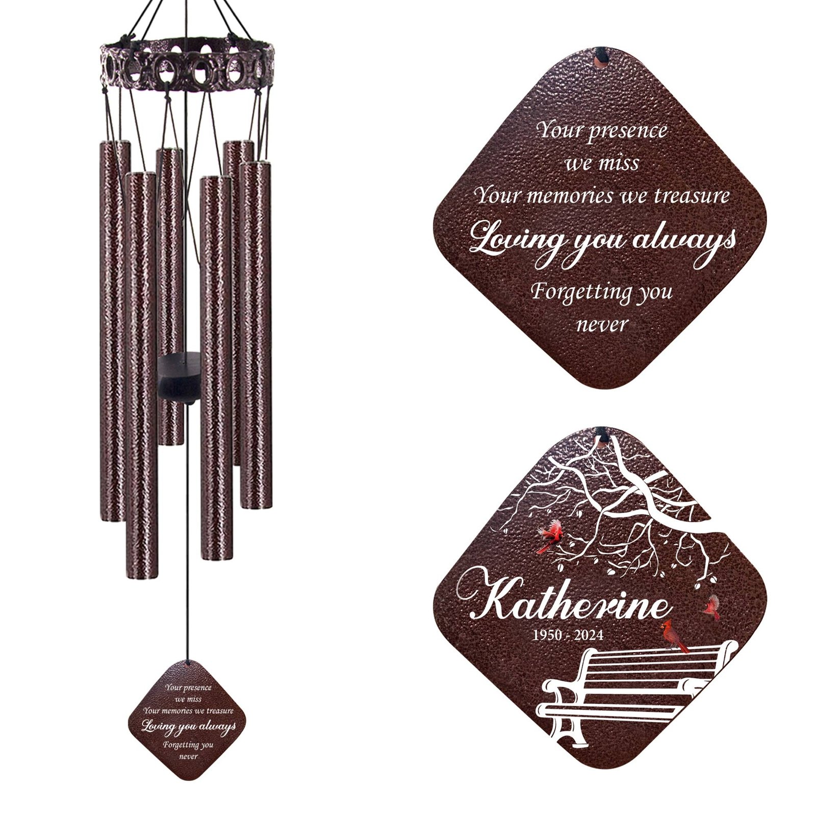 Astarin Personalized Memorial Wind Chimes,Sympathy Gift for loss of loved ones-137 Astarin Personalized Memorial Wind Chimes,Sympathy Gift for loss of loved ones-137