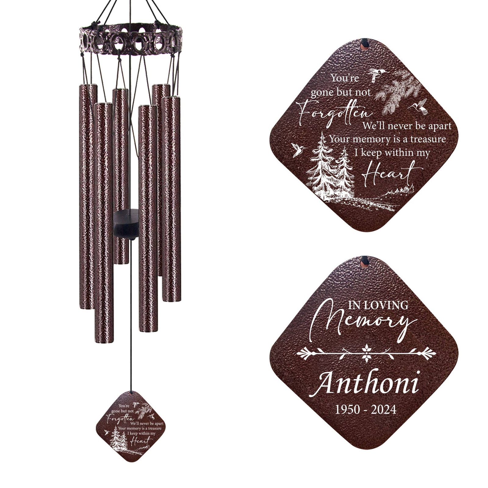 Astarin Personalized Memorial Wind Chimes,Sympathy Gift for loss of loved ones-136 Astarin Personalized Memorial Wind Chimes,Sympathy Gift for loss of loved ones-136