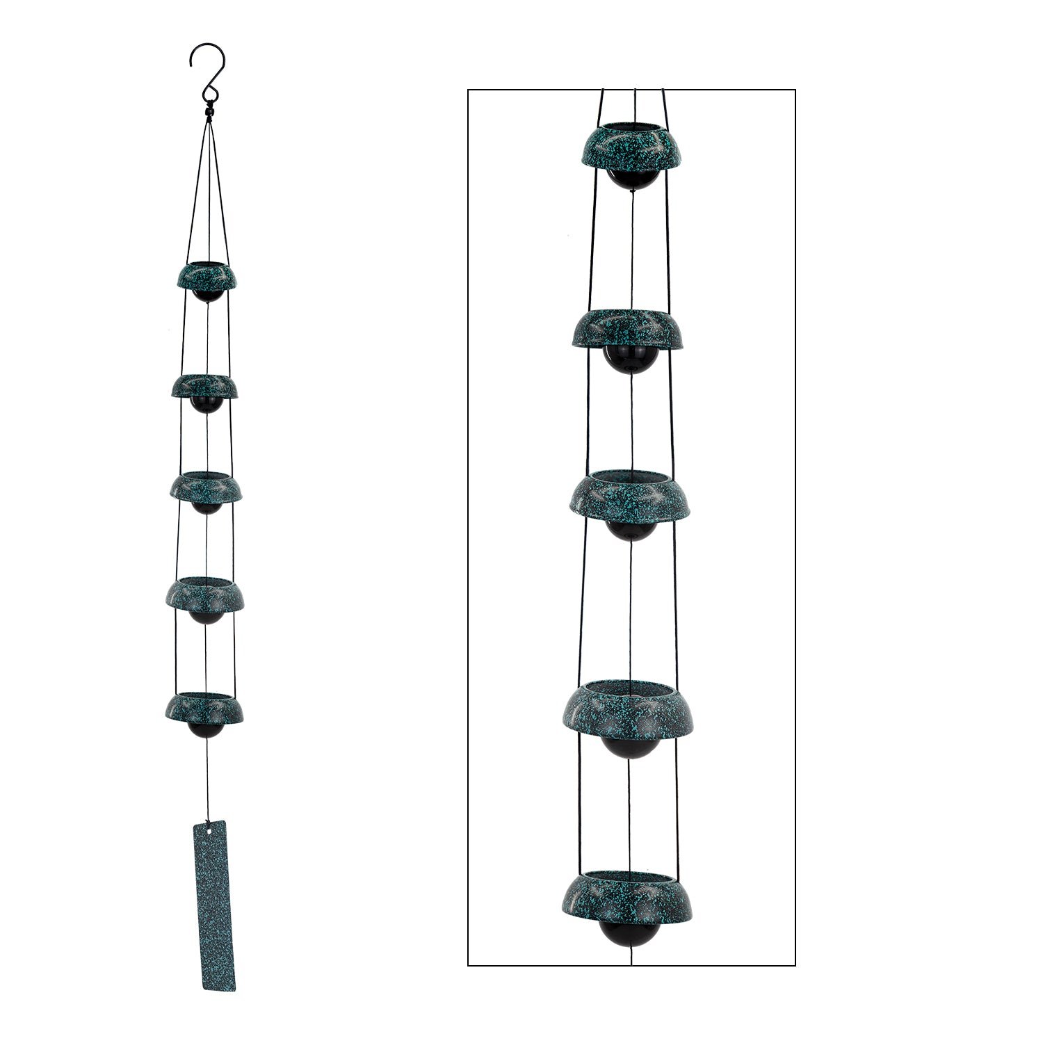 Bell Wind Chimes, Temple Wind Bell, Red Copper Wind Chimes with 5 Bells, Feng Shui Wind Chime for Home Yard Outdoor Decoration, A Great Memorial Wind Chime for Someone Who Loves Peace Bell Wind Chimes, Temple Wind Bell, Red Copper Wind Chimes with 5 Bells, Feng Shui Wind Chime for Home Yard Outdoor Decoration, A Great Memorial Wind Chime for Someone Who Loves Peace