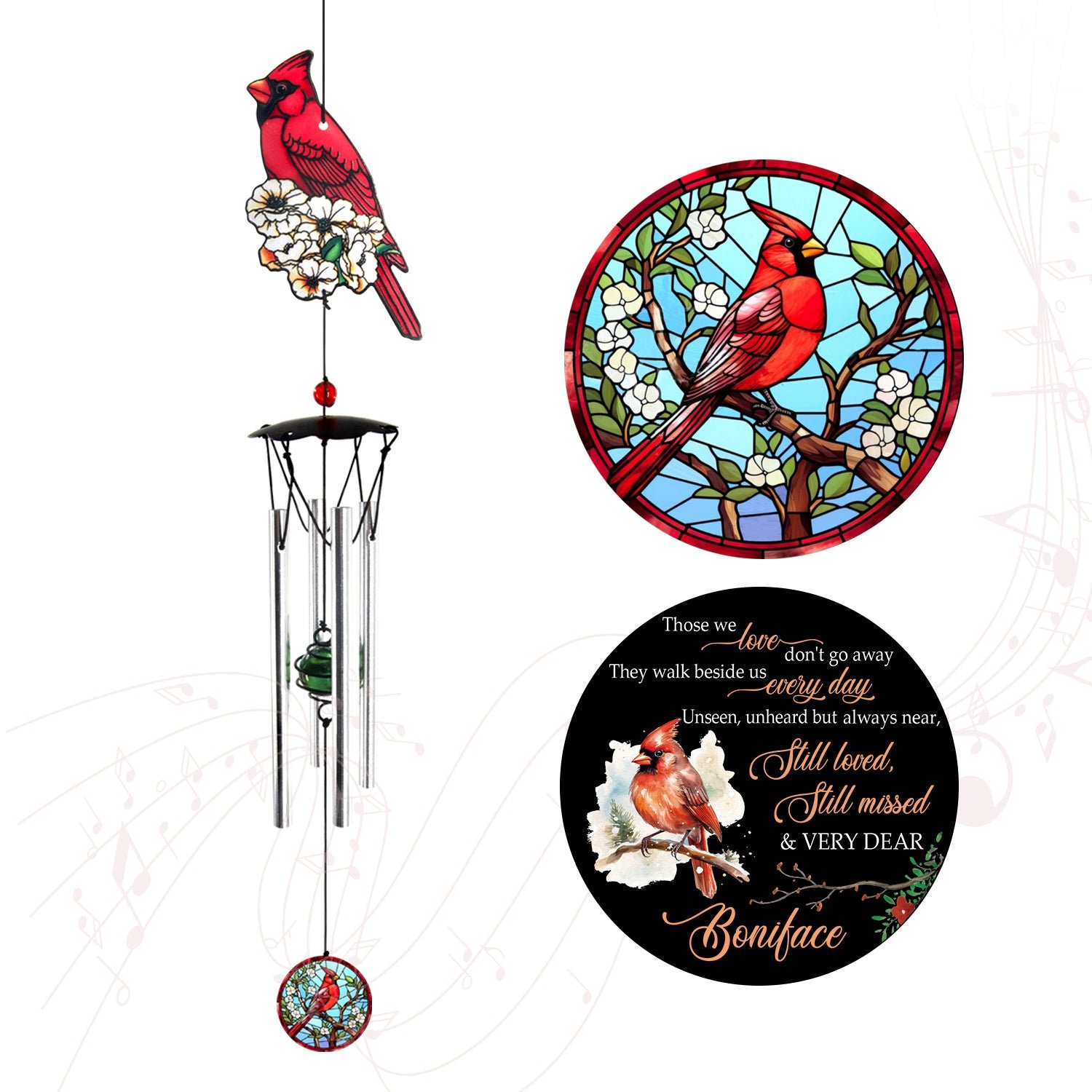 Astarin Personalized Memorial Wind Chimes,Sympathy Gift for loss of loved ones-123 Astarin Personalized Memorial Wind Chimes,Sympathy Gift for loss of loved ones-123