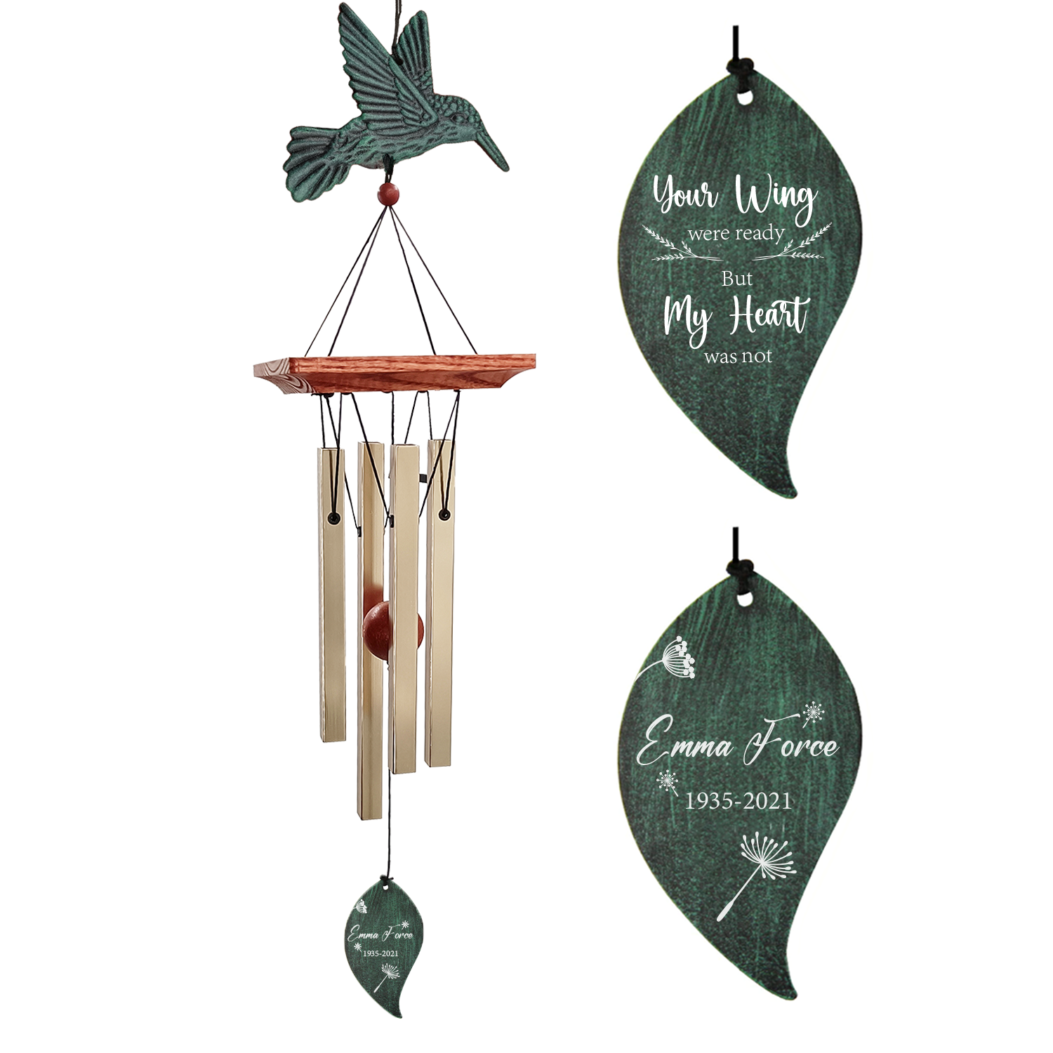 Astarin Personalized Memorial Wind Chimes,Sympathy Gift for loss of loved ones-010 Astarin Personalized Memorial Wind Chimes,Sympathy Gift for loss of loved ones-010