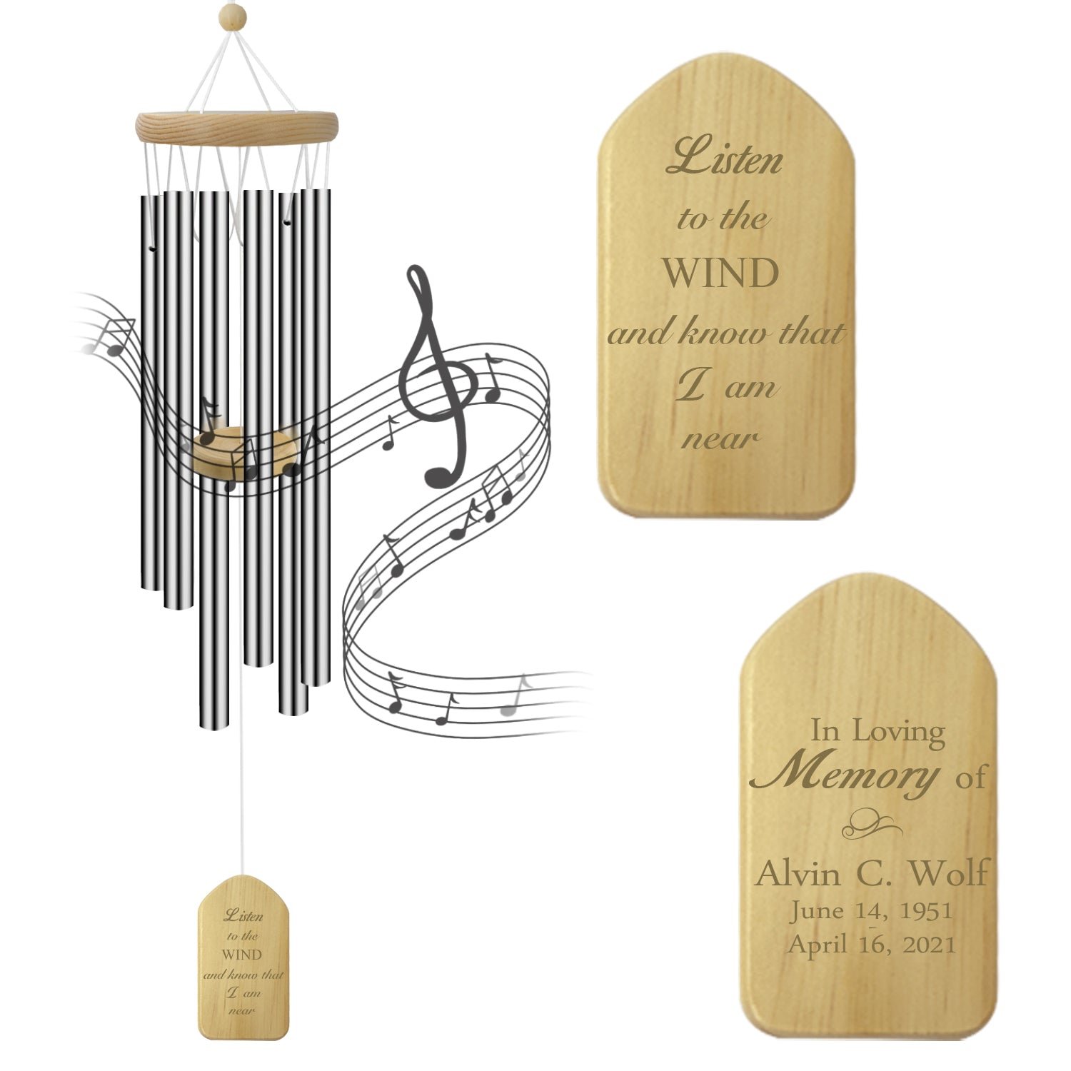 Astarin Personalized Memorial Wind Chimes,Sympathy Gift for loss of loved ones-028 Astarin Personalized Memorial Wind Chimes,Sympathy Gift for loss of loved ones-028