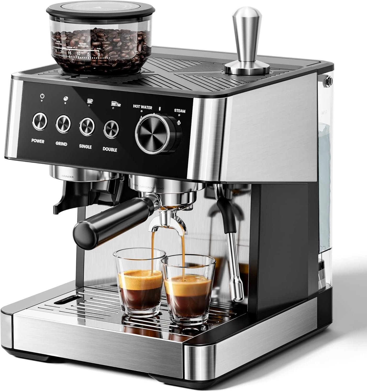 20 Bar Espresso Machines with Grinde CM8031 20 Bar Espresso Machines with Grinde CM8031