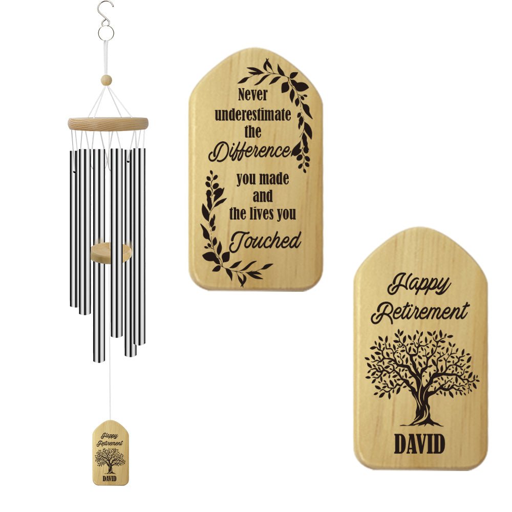 Astarin Personalized Wind Chimes for Retirement,Happy Retirement WindChimes Gifts-042 Astarin Personalized Wind Chimes for Retirement,Happy Retirement WindChimes Gifts-042
