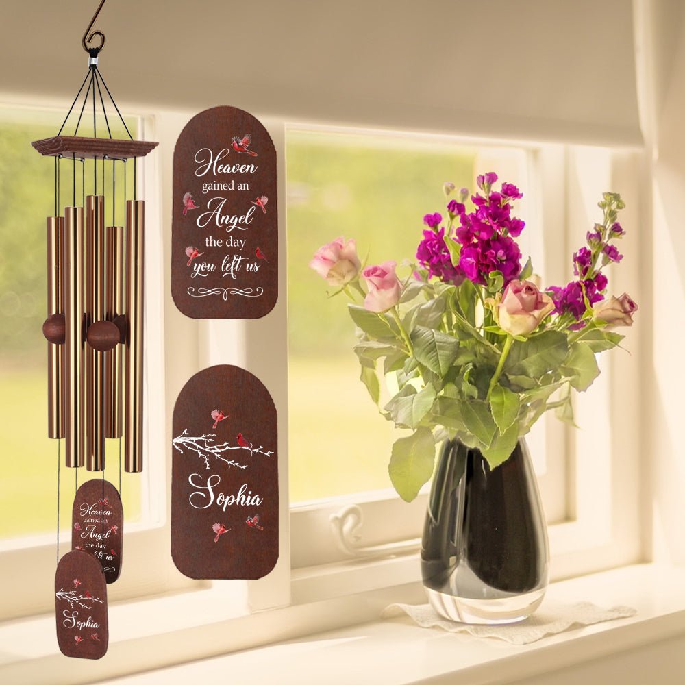 Astarin Personalized Memorial Wind Chimes,Sympathy Gift for loss of loved ones-117 Astarin Personalized Memorial Wind Chimes,Sympathy Gift for loss of loved ones-117