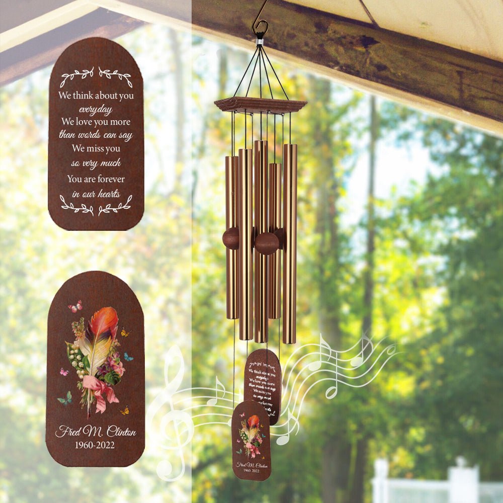 Astarin Personalized Memorial Wind Chimes,Sympathy Gift for loss of loved ones-119 Astarin Personalized Memorial Wind Chimes,Sympathy Gift for loss of loved ones-119