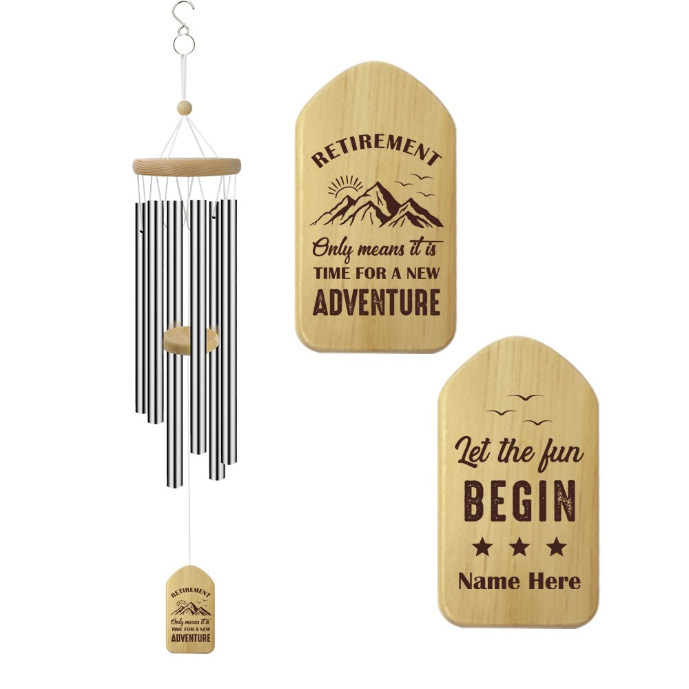 Astarin Personalized Wind Chimes for Retirement,Happy Retirement WindChimes Gifts-031 Astarin Personalized Wind Chimes for Retirement,Happy Retirement WindChimes Gifts-031