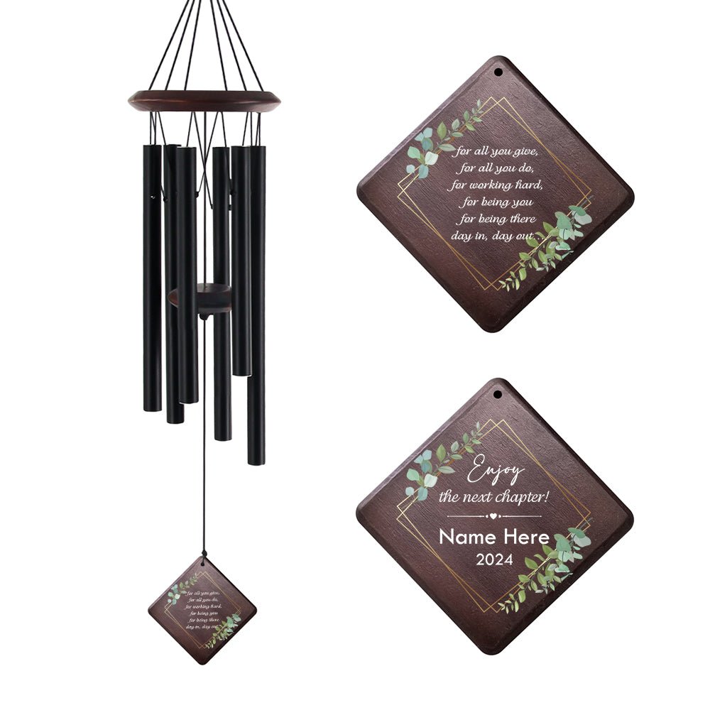 Astarin Personalized Wind Chimes for Retirement,Happy Retirement WindChimes Gifts-038 Astarin Personalized Wind Chimes for Retirement,Happy Retirement WindChimes Gifts-038