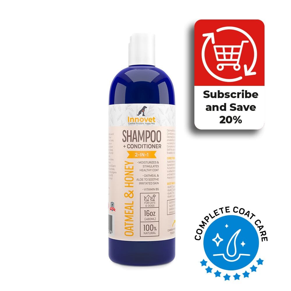 All Natural Oatmeal & Honey Shampoo Conditioner for Dogs All Natural Oatmeal & Honey Shampoo Conditioner for Dogs