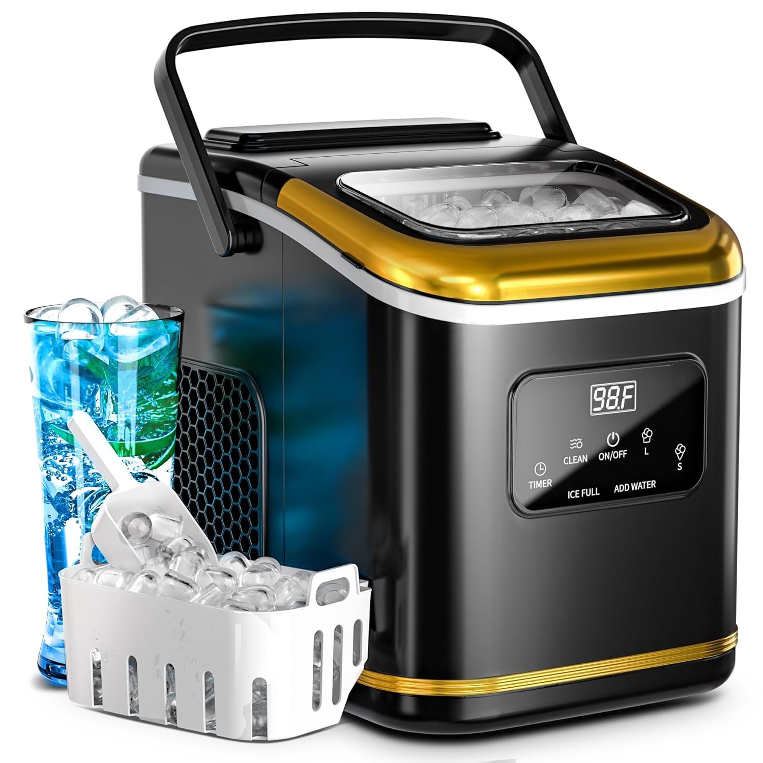 Ice Makers Countertop with LED Screen Control Panel Z5812KH Ice Makers Countertop with LED Screen Control Panel Z5812KH
