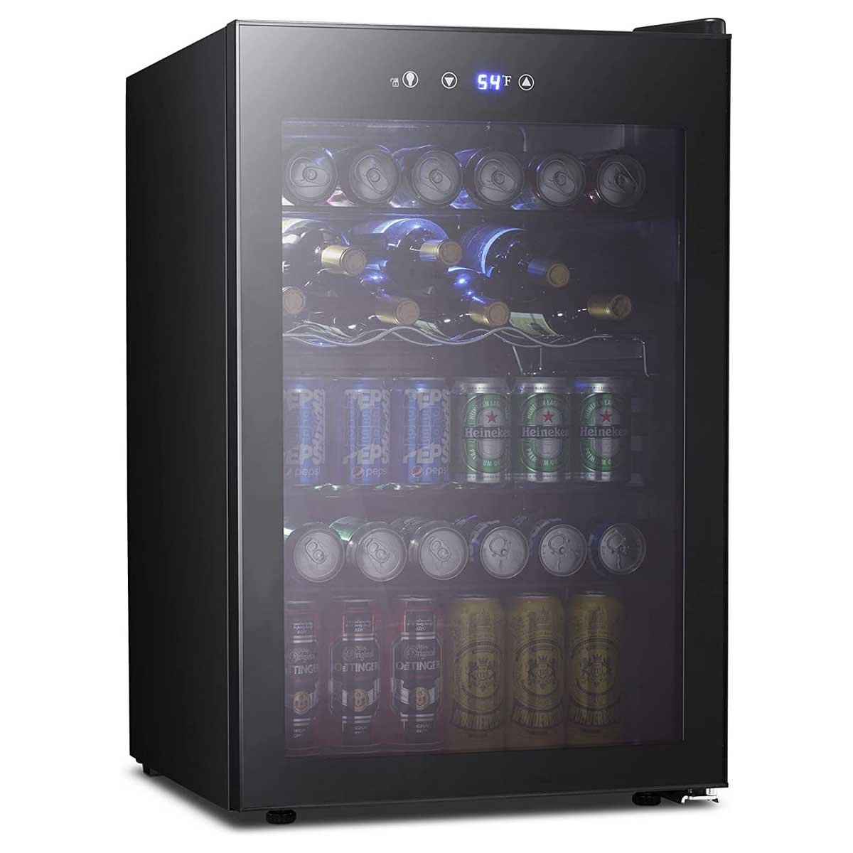 Matte Beverage Refrigerator and Cooler W58128H Matte Beverage Refrigerator and Cooler W58128H