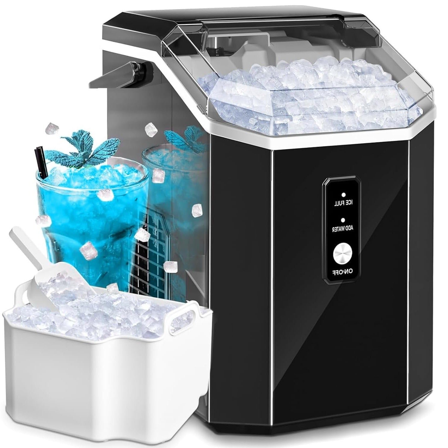 Nugget Pebble Ice Maker Countertop Z5815NA Nugget Pebble Ice Maker Countertop Z5815NA