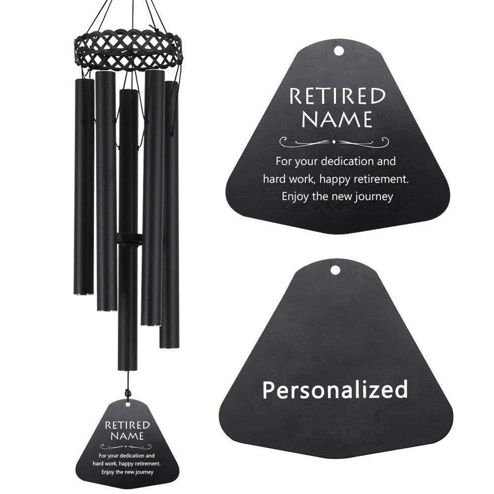 Astarin Personalized Wind Chimes for Retirement,Happy Retirement WindChimes Gifts-023 Astarin Personalized Wind Chimes for Retirement,Happy Retirement WindChimes Gifts-023