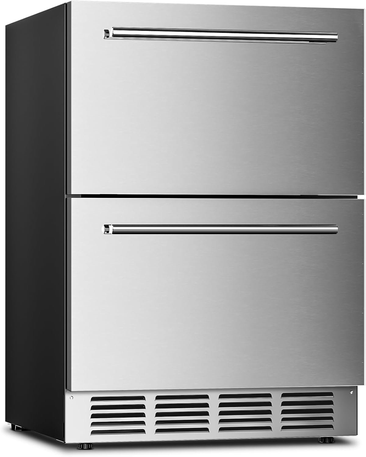 Under Counter Refrigerator, 24 Inch Double Drawer Beverage Fridge F58145 Under Counter Refrigerator, 24 Inch Double Drawer Beverage Fridge F58145