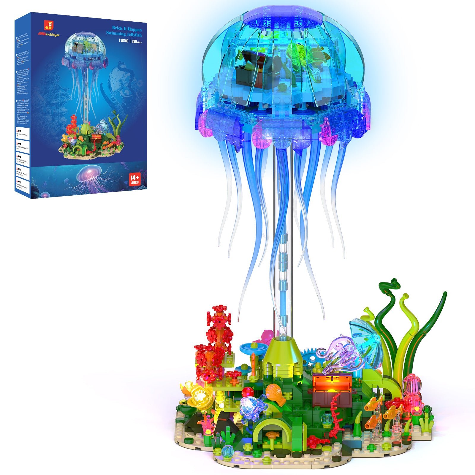 Jellyfish Light-Up Brick Set 70010 Jellyfish Light-Up Brick Set 70010