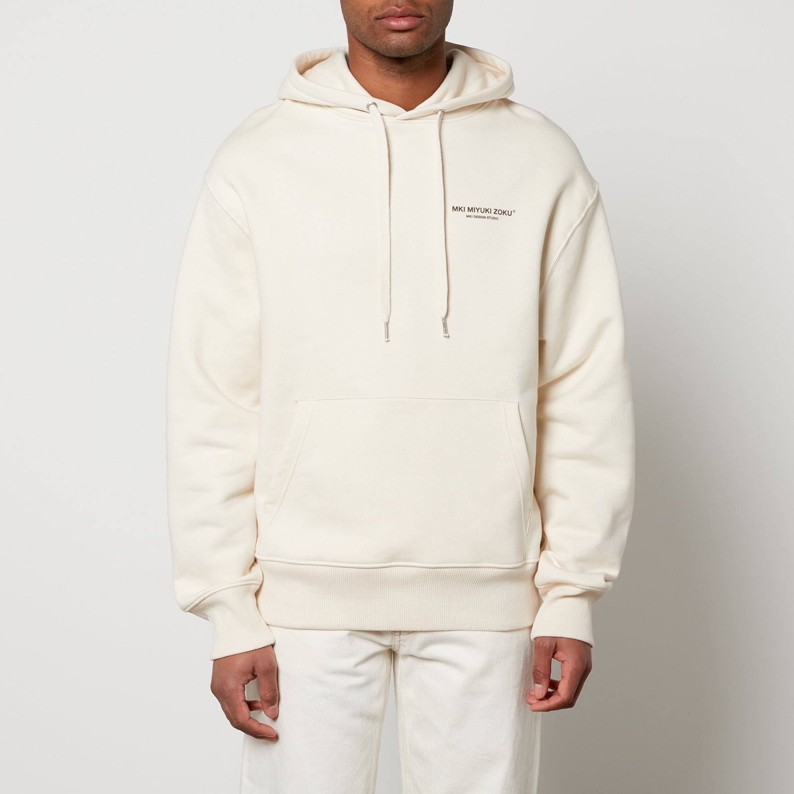 MKI MIYUKI ZOKU Design Studio Cotton-Blend Hoodie MKI MIYUKI ZOKU Design Studio Cotton-Blend Hoodie
