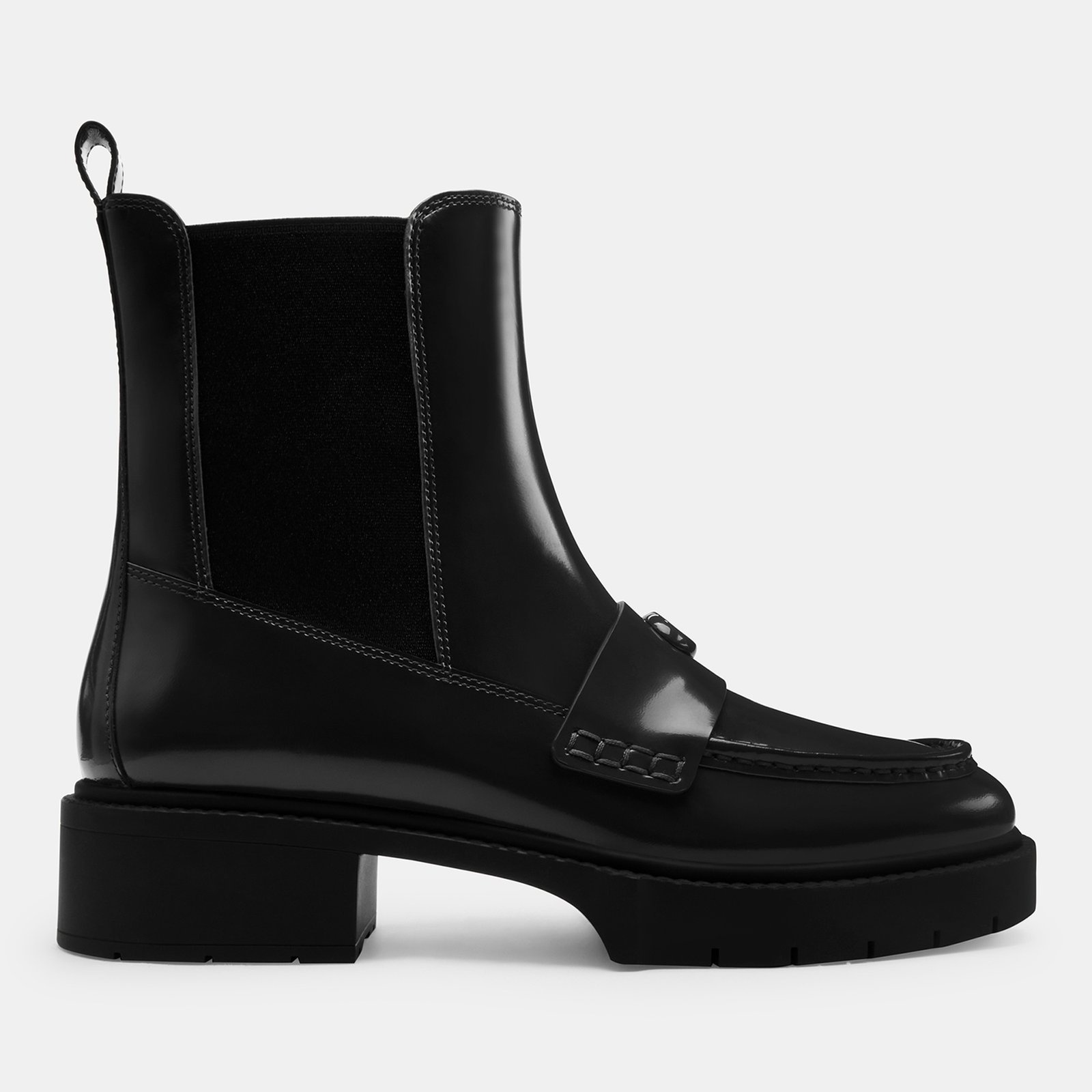 Coach Women's Louisa Leather Chelsea Boots Coach Women's Louisa Leather Chelsea Boots