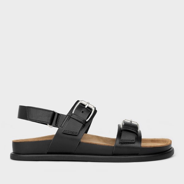 Vagabond Effie Leather Flat Sandals Vagabond Effie Leather Flat Sandals