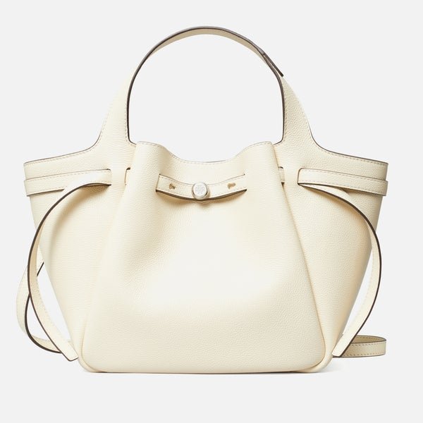 Tory Burch Romy Pebble-Grain Leather Satchel Tory Burch Romy Pebble-Grain Leather Satchel