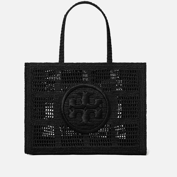Tory Burch Ella Crocheted Straw Tote Bag Tory Burch Ella Crocheted Straw Tote Bag