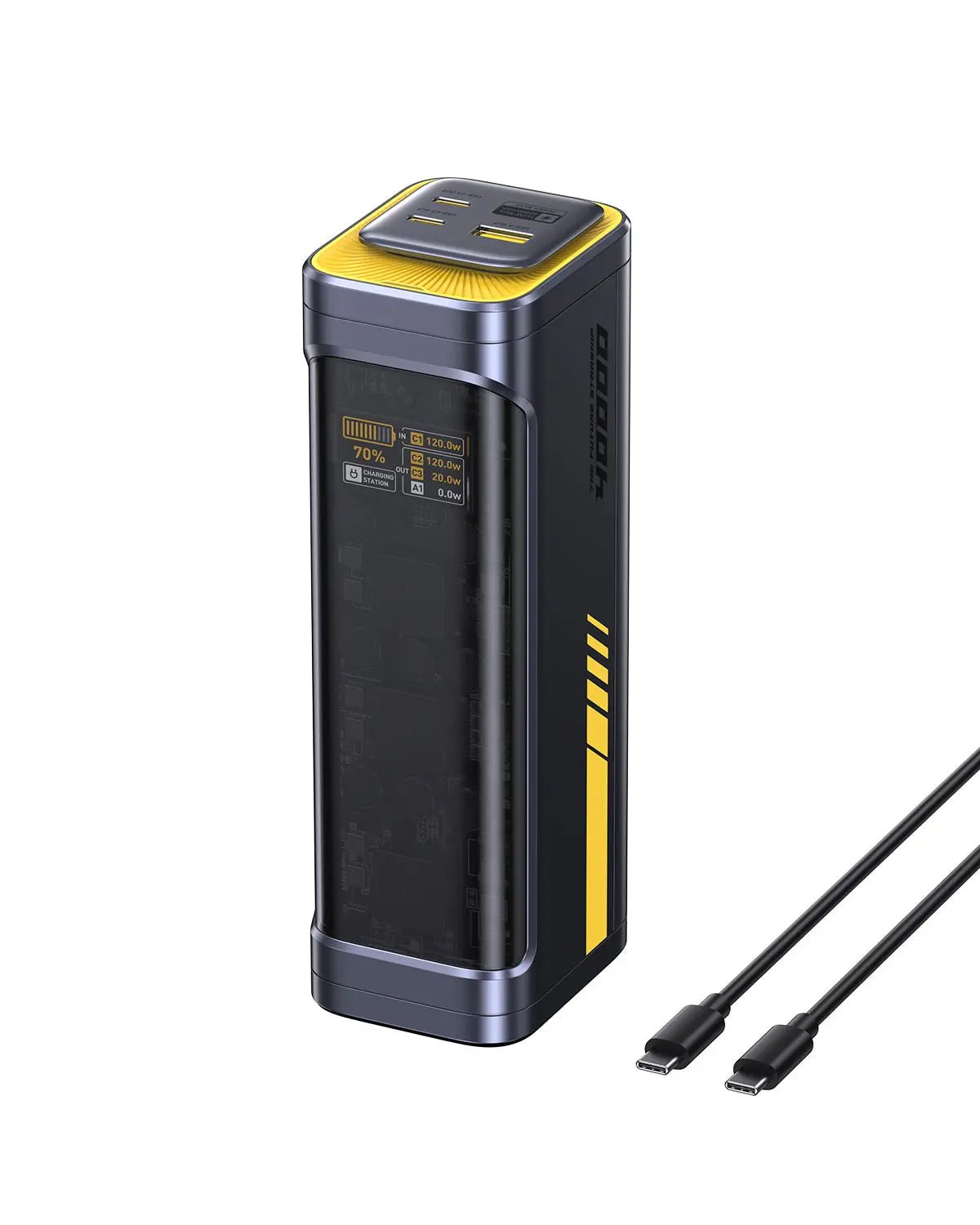 AOHI Starship 40,000mAh Power Bank 140W Charger with 3FT C-C Cable AOHI Starship 40,000mAh Power Bank 140W Charger with 3FT C-C Cable
