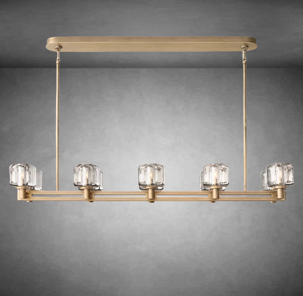 Zachary Double Linear Chandelier Zachary Double Linear Chandelier
