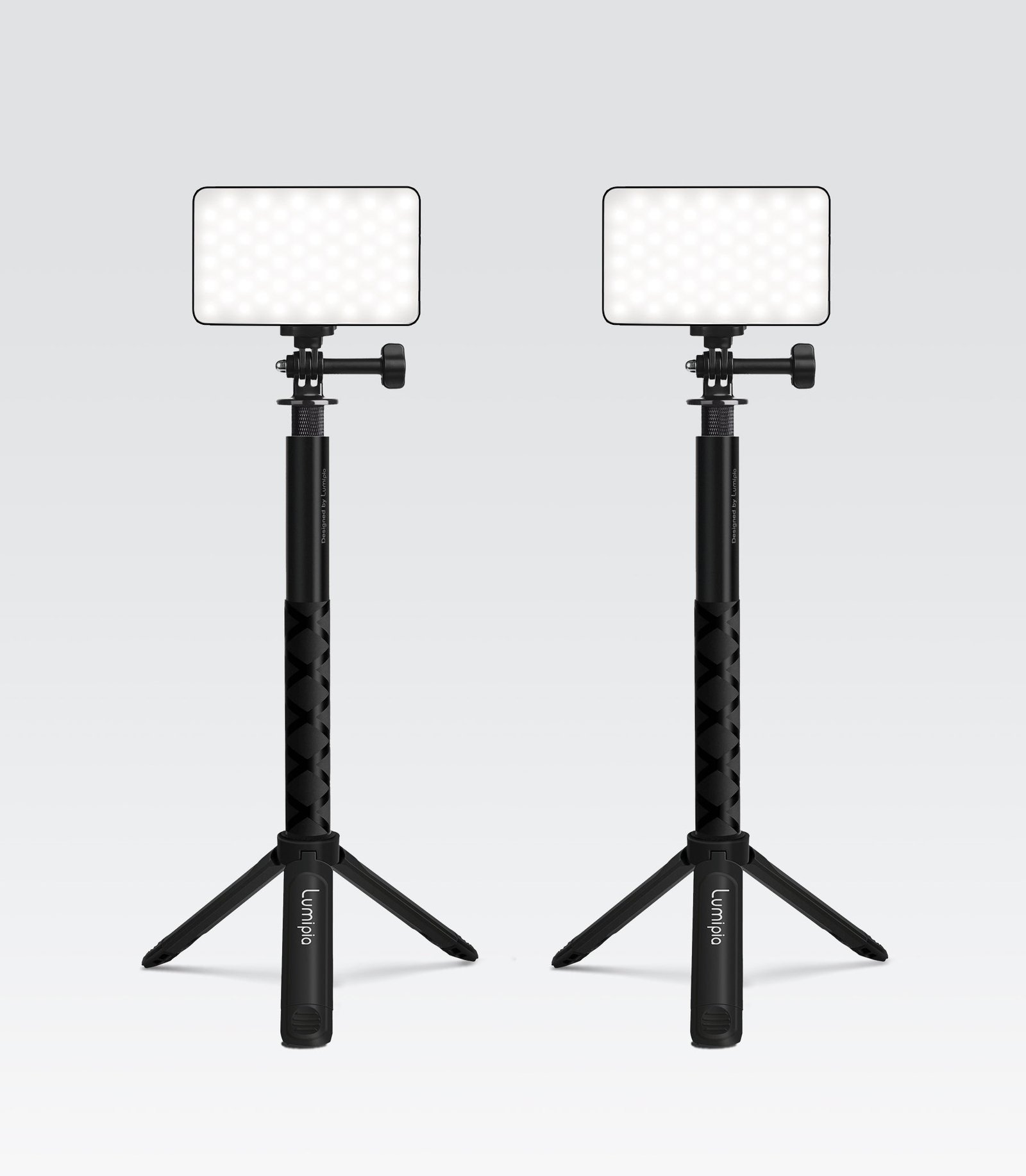 Broadcast Lighting Kit Bi-Color LED Mini Light Panel with Stand(2 Pack) Broadcast Lighting Kit Bi-Color LED Mini Light Panel with Stand(2 Pack)