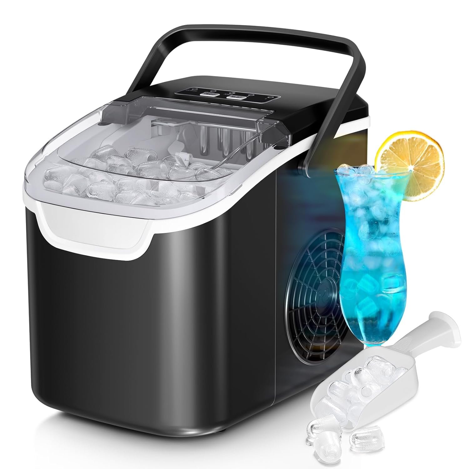 Countertop Ice Maker, 26 lbs/Day ice Production 58012RIM0 Countertop Ice Maker, 26 lbs/Day ice Production 58012RIM0