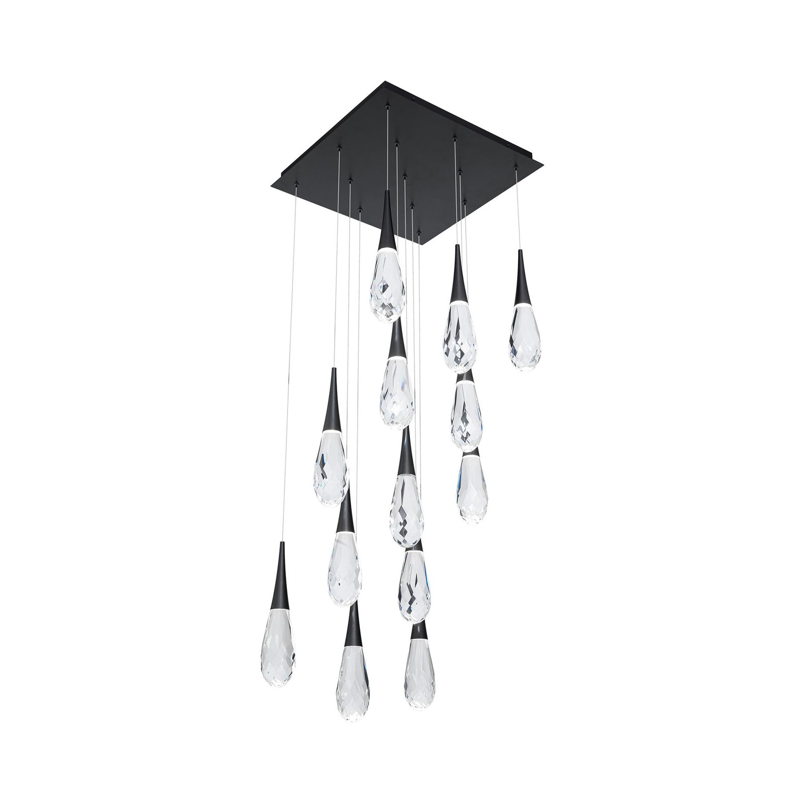 Hellebore Square LED Multi Pendant Light Hellebore Square LED Multi Pendant Light