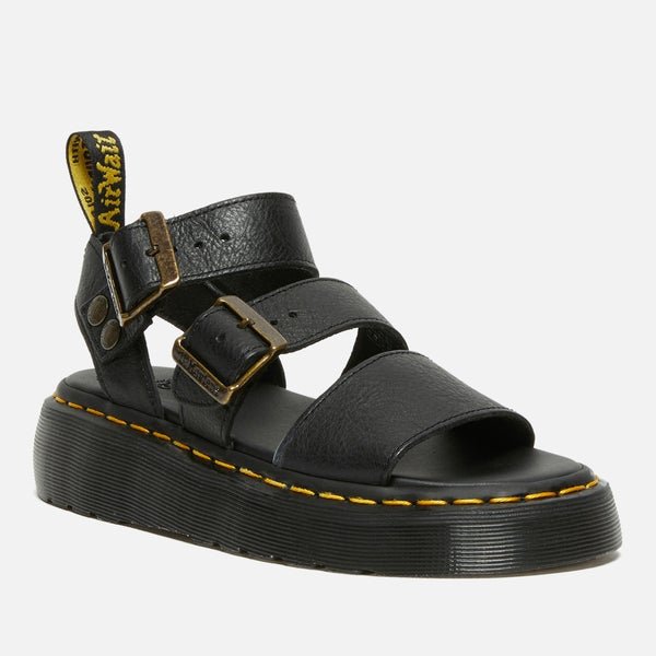 Dr. Martens Women's Gryphon Quad Leather Sandals Dr. Martens Women's Gryphon Quad Leather Sandals
