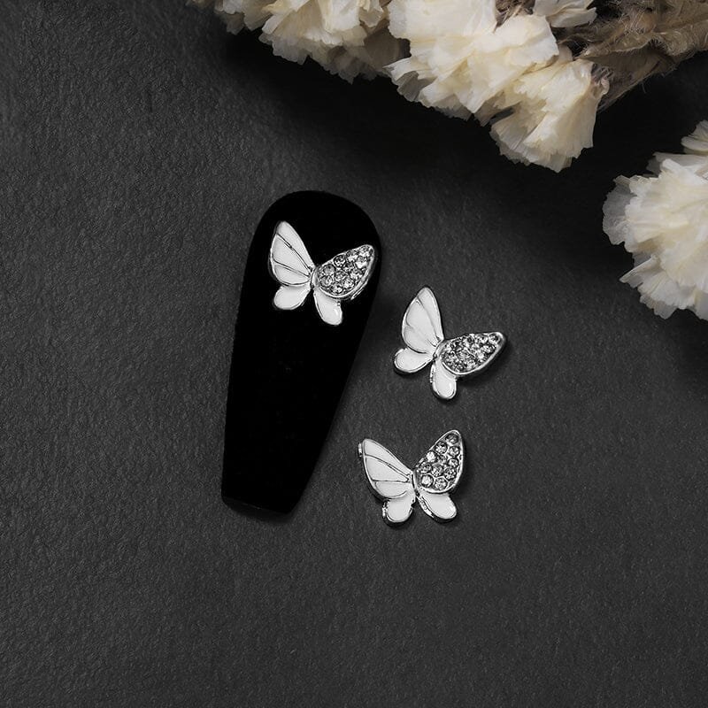 Alloy Rhinestones Nail Decoration #03 Butterfly Alloy Rhinestones Nail Decoration #03 Butterfly