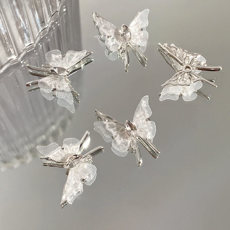 5pcs Alloy Mesh Nail Decoration #01 Butterfly 5pcs Alloy Mesh Nail Decoration #01 Butterfly