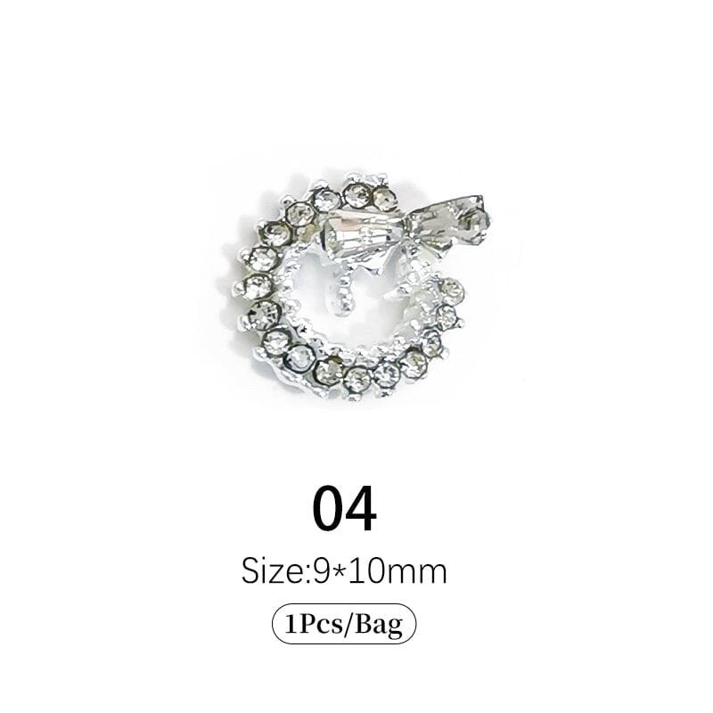 Alloy Rhinestones Nail Decoration #04 Heart Alloy Rhinestones Nail Decoration #04 Heart