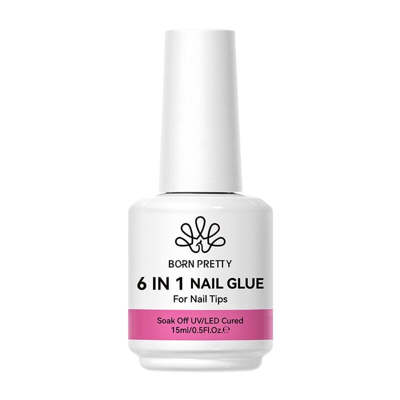 6 in 1 Nail Glue Gel Polish 15ml 6 in 1 Nail Glue Gel Polish 15ml
