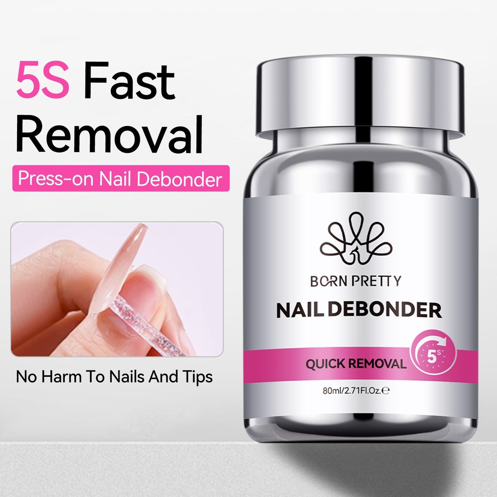 Nail Debonder Quick Removal 80ml Nail Debonder Quick Removal 80ml