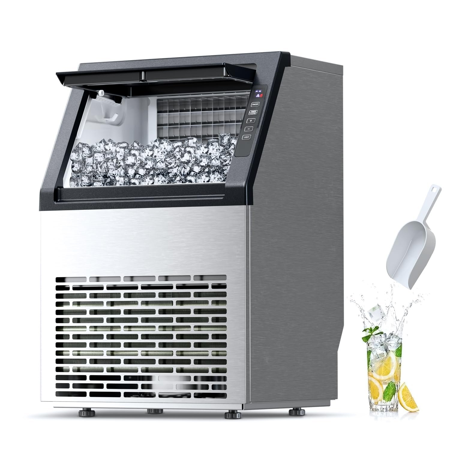 Commercial Ice Maker 80 lbs66 lbs Commercial Ice Maker 80 lbs66 lbs