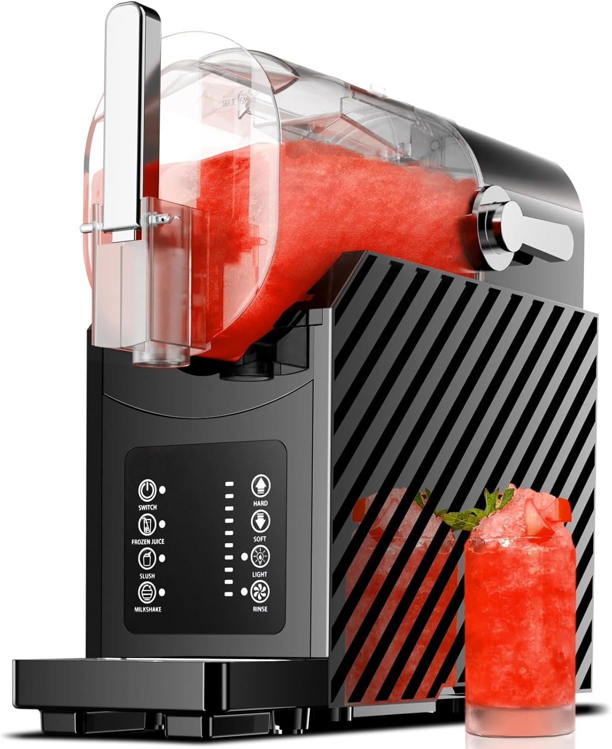 Slushie Machine for Home, Frozen Drink Maker with 3 Preset Modes Frozen Juice Slush Milkshake 58018RBM0 Slushie Machine for Home, Frozen Drink Maker with 3 Preset Modes Frozen Juice Slush Milkshake 58018RBM0