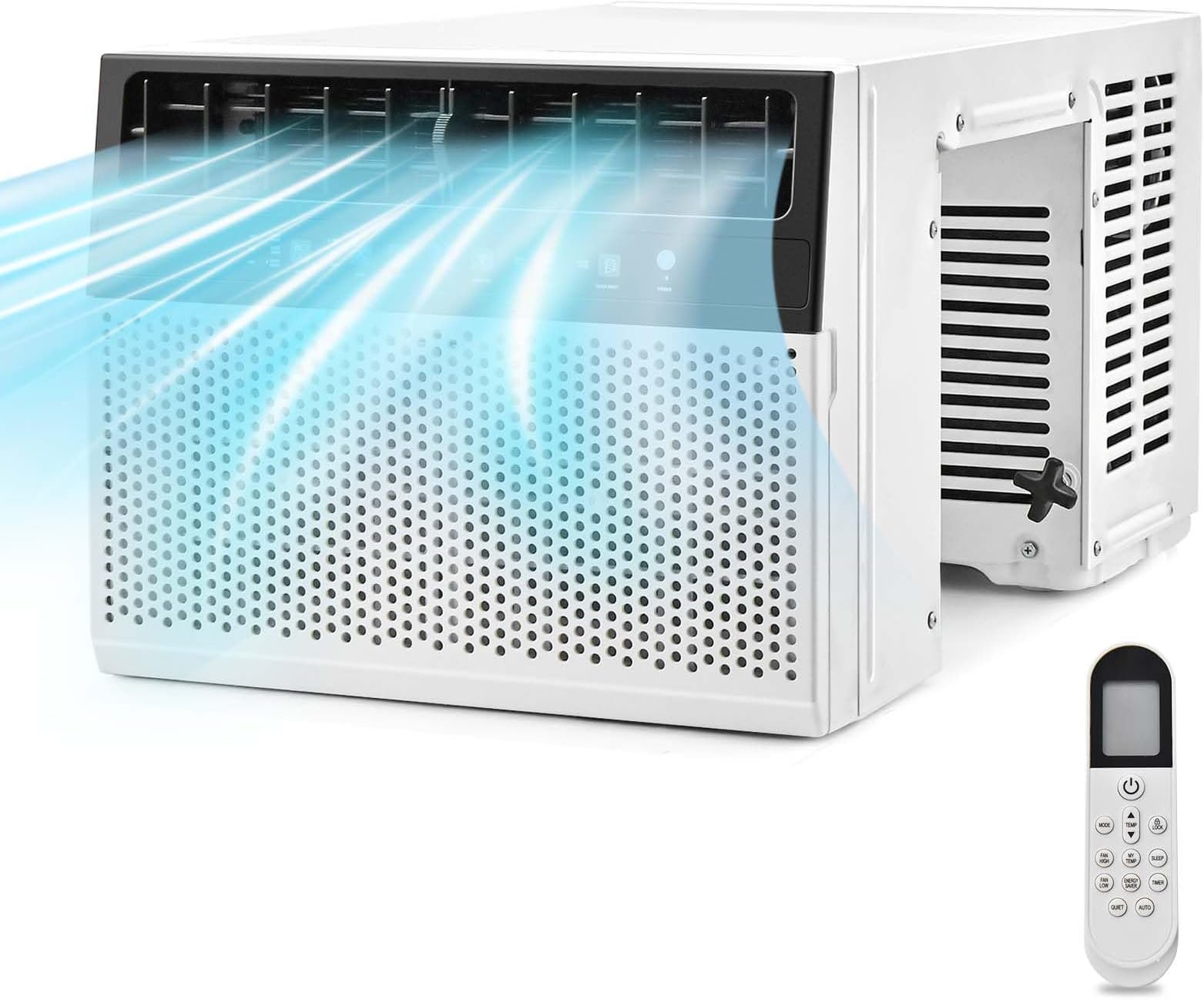 Window Air Conditioner 12,000 BTU, 6 in 1 U Shaped Window AC unit with Remote Control A5408W-12K Window Air Conditioner 12,000 BTU, 6 in 1 U Shaped Window AC unit with Remote Control A5408W-12K