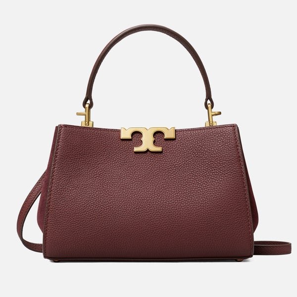 Tory Burch Eleanor Pebble-Grain Leather Mini Satchel Tory Burch Eleanor Pebble-Grain Leather Mini Satchel