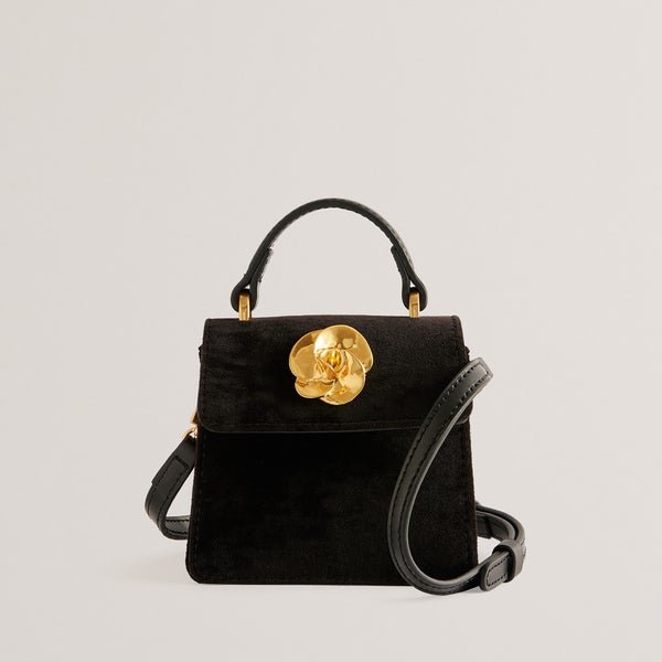 Ted Baker Rosiya Velvet Rose Mini Bag Ted Baker Rosiya Velvet Rose Mini Bag
