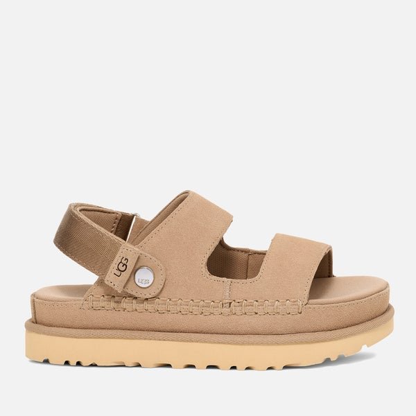 UGG Women's Goldenstar Glide Suede Double Strap Sandals UGG Women's Goldenstar Glide Suede Double Strap Sandals