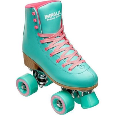 Impala Roller Skates- Size 6 Only Color Aqua(Refurbished)