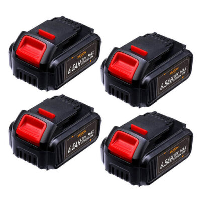 For Dewalt 20V Battery 6.5AH Replacement  DCB205 Li-ion Battery 4 Pack