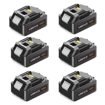 For Makita 18V Battery 6.0Ah Replacement  BL18060B Batteries 6 Pack