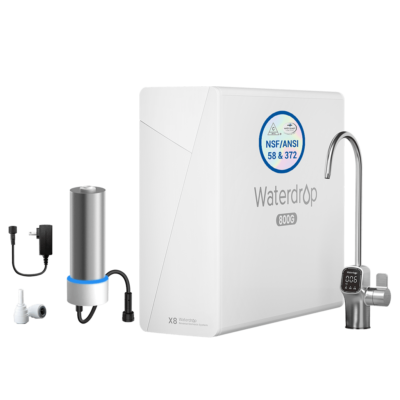 Waterdrop X8 Reverse Osmosis System With UV Sterilizing Light