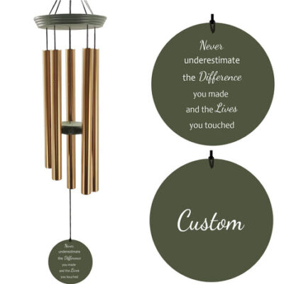 Astarin Personalized Wind Chimes for Retirement,Happy Retirement WindChimes Gifts-033