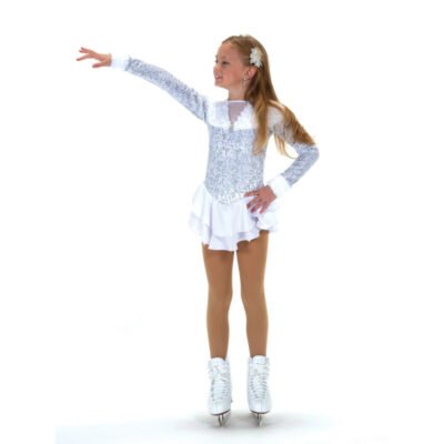 Jerry's Ice Skating Dress - 631 Winter Wishes Dress Size Youth 6-8