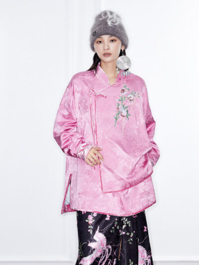 MUKZIN Linglong “Linglongzi”Chinese-style Jacquard Shirt