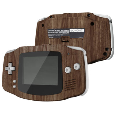 eXtremeRate IPS Ready Upgraded Wood Grain GBA Replacement S