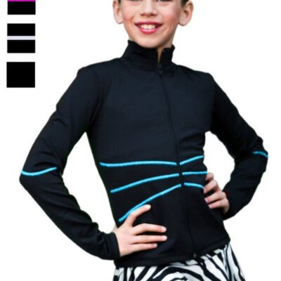 Chloe Noel Figure Skating Swirls Figure Skating Jacket J37